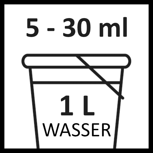 107 Dosierung 5-30ml auf 1Liter