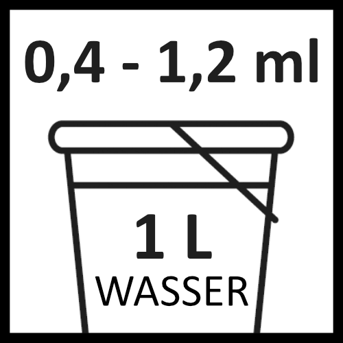 120 Dosierung 0,4-1,2ml auf 1l