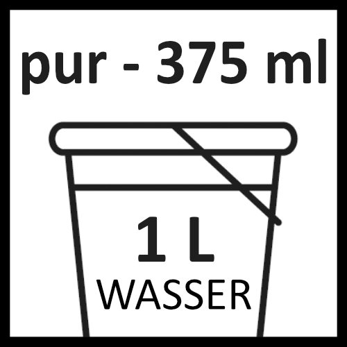 131 Dosierung pur-375ml auf 1l