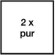 8 Dosierung 2x pur