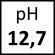 pH 12,7