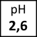 pH 2,6