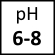 pH 6 - 8