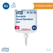Tork Salubrin Händedesinfektionsgel S1 | 6 Stück | 910103