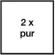 8 Dosierung 2x pur
