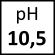 pH 10,5
