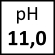 pH 11,0
