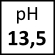 pH 13,5