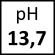 pH 13,7