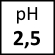 pH 2,5