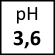 pH 3,6