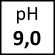 pH 9,0