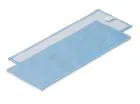 Microfaser Glas- und Polierpad mit Klettrücken