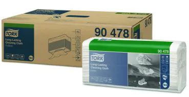 Tork Reinigungstücher, 1-lagig, Farbig (Rot) - 8 Packungen à 40 Tücher Für W8 Small Pack System, 30x38,5 Cm