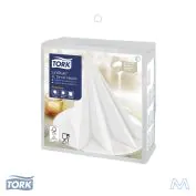 Dinnerservietten 48x48 cm XL LinStyle® 1/4 Falz weiß