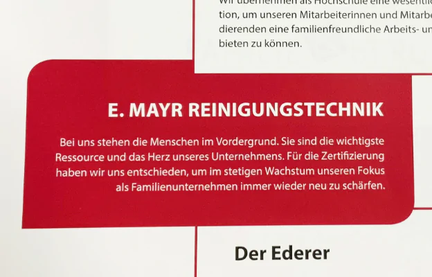 Zitat Beruf und Familie E Mayr