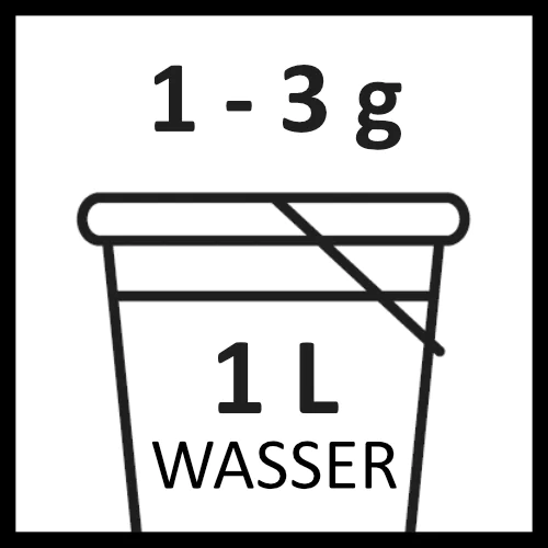 115 Dosierung 1-3g auf 1l