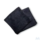 Microfasertuch Frottee Premium schwarz 40 x 40 cm