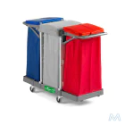 Profi ALPHA Mülltrennungswagen 3-fach