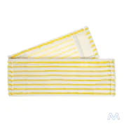 Micro Borstenmopp gelb/weiß mit Tasche
